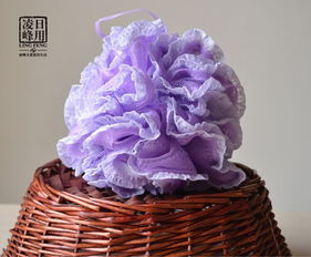 韓版日系蕾絲浴花 精致沐浴新體驗(yàn)